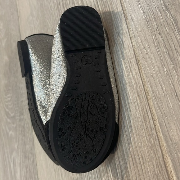 KomfortMe Black / Silver Flat Rabbit Ballerina Shoes Size 5 - Picture 8 of 9